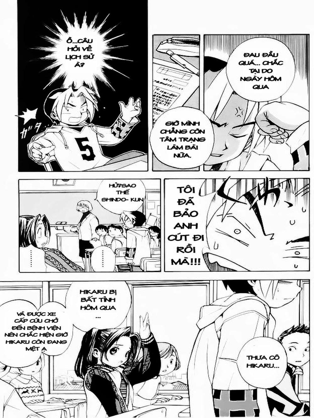 Truyện Tranh Kì Thủ Cờ Vây - Hikaru No Go trang 6