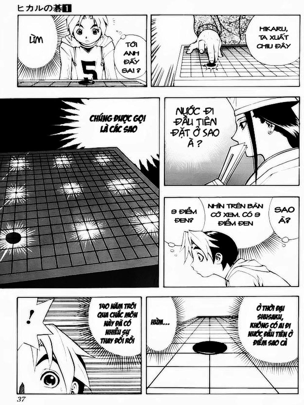 Truyện Tranh Kì Thủ Cờ Vây - Hikaru No Go trang 6