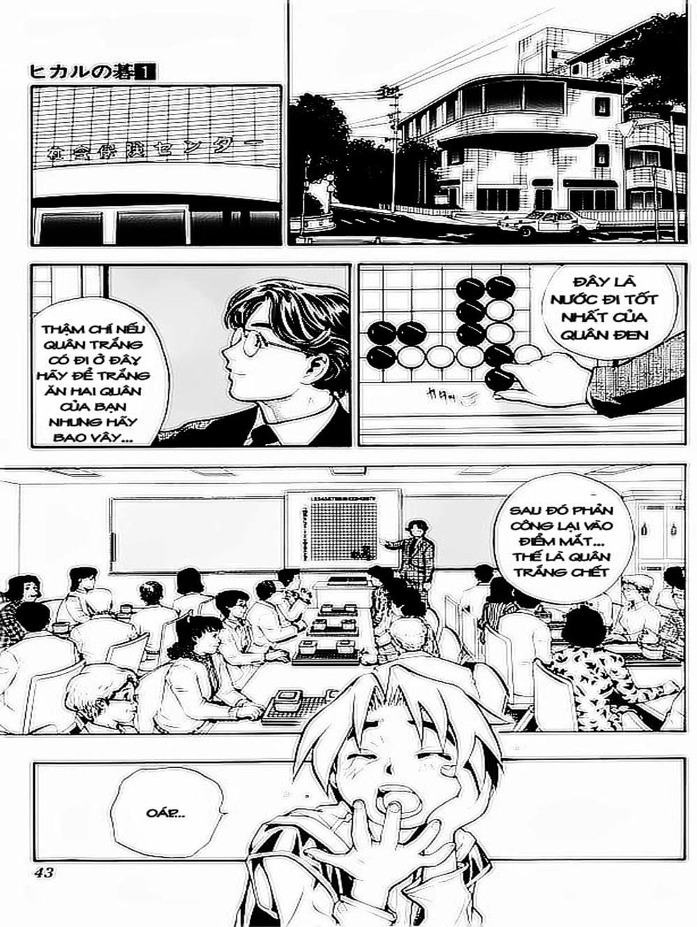 Truyện Tranh Kì Thủ Cờ Vây - Hikaru No Go trang 6