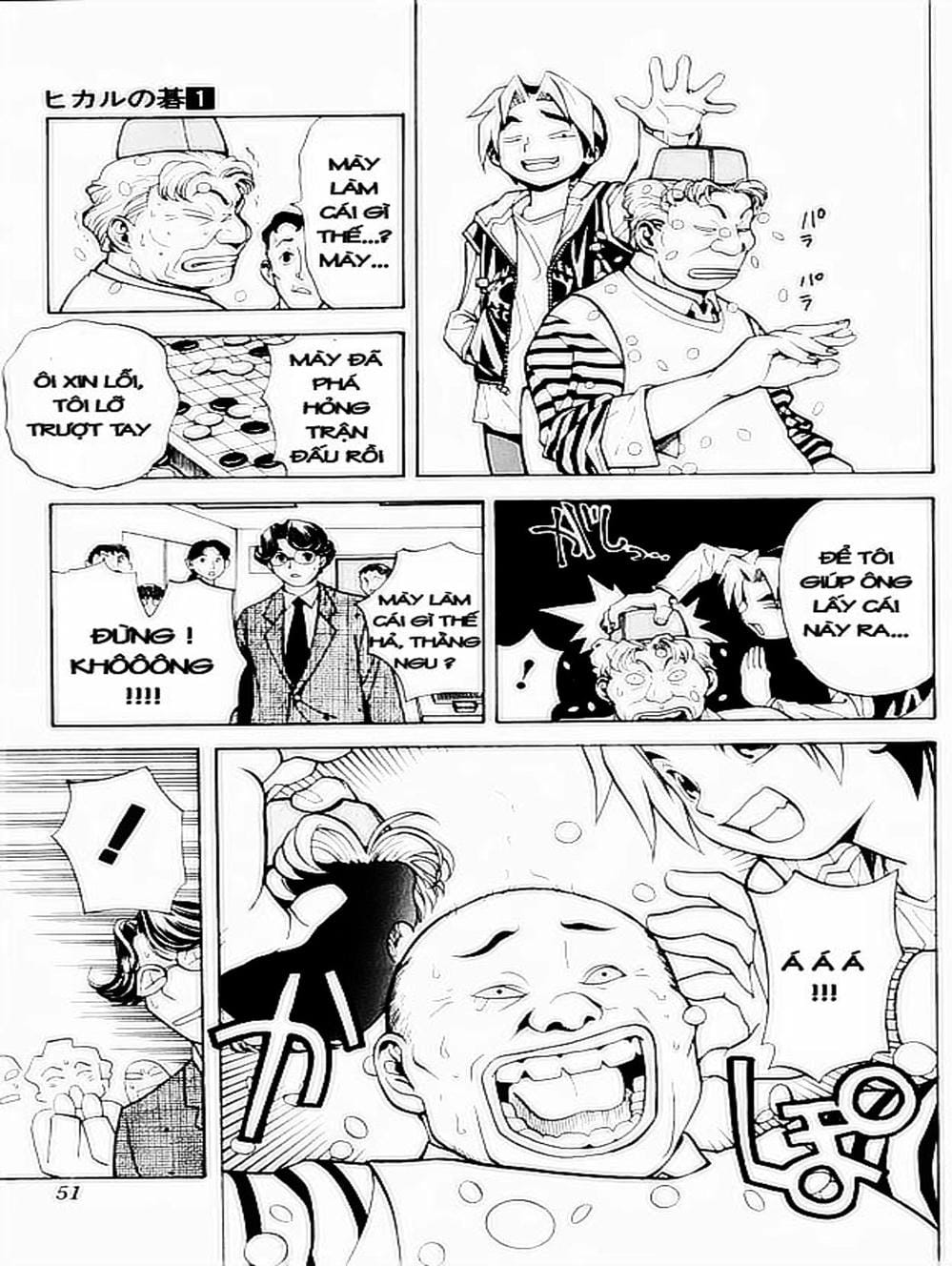 Truyện Tranh Kì Thủ Cờ Vây - Hikaru No Go trang 6