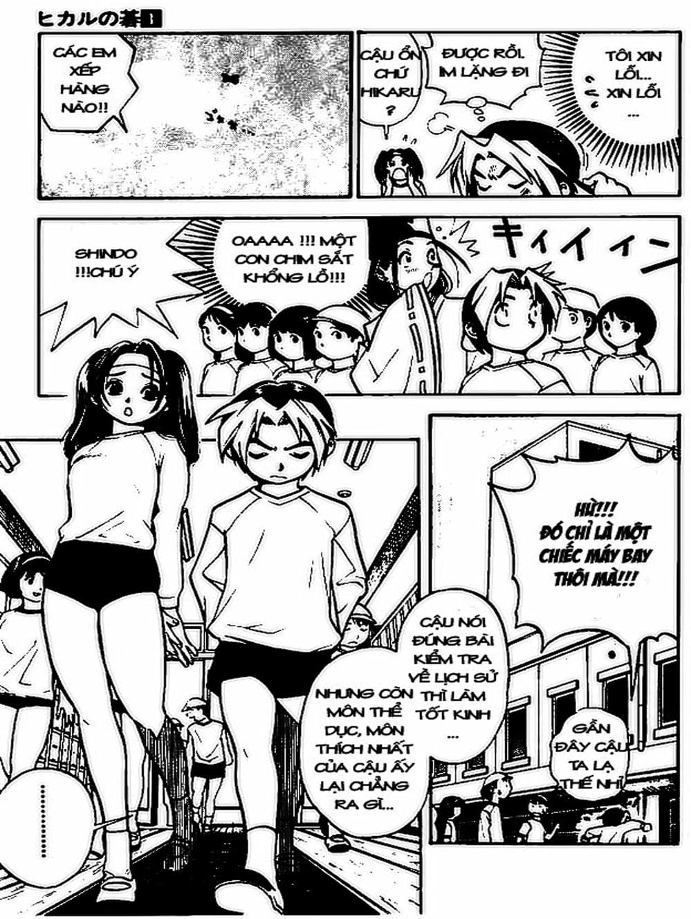 Truyện Tranh Kì Thủ Cờ Vây - Hikaru No Go trang 6