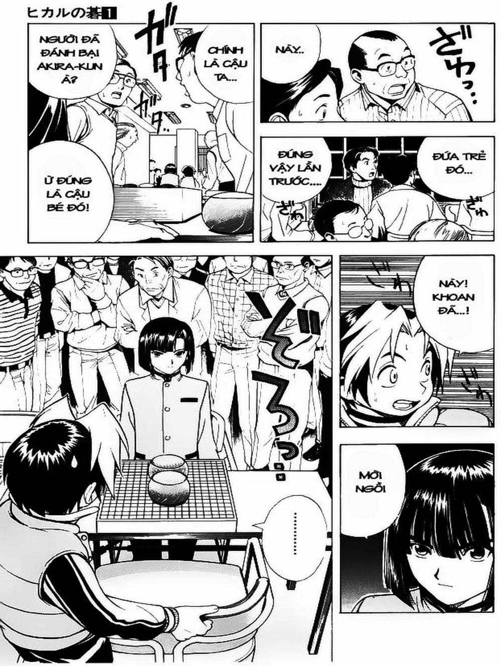 Truyện Tranh Kì Thủ Cờ Vây - Hikaru No Go trang 6