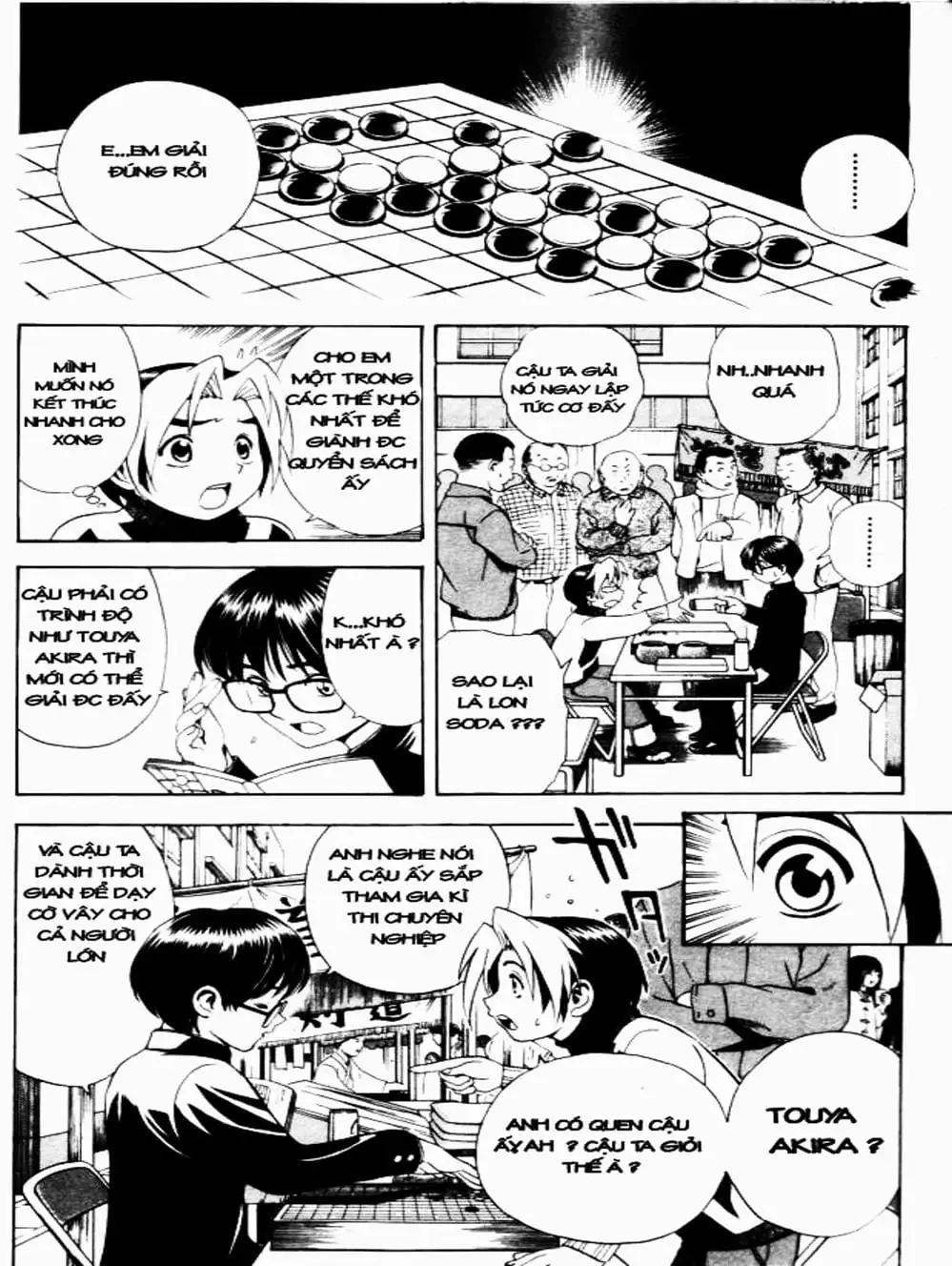 Truyện Tranh Kì Thủ Cờ Vây - Hikaru No Go trang 6