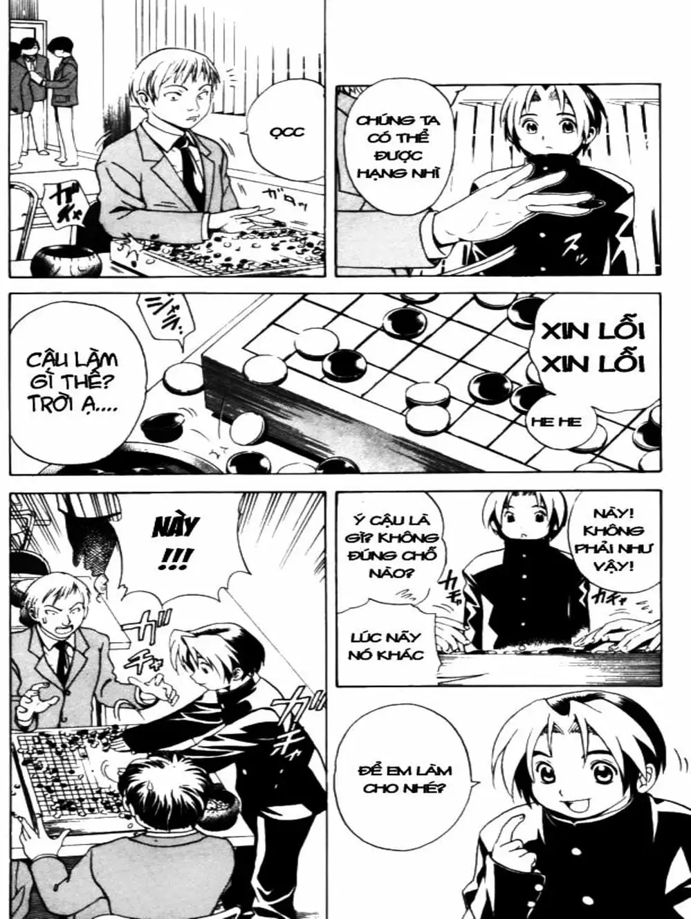 Truyện Tranh Kì Thủ Cờ Vây - Hikaru No Go trang 6