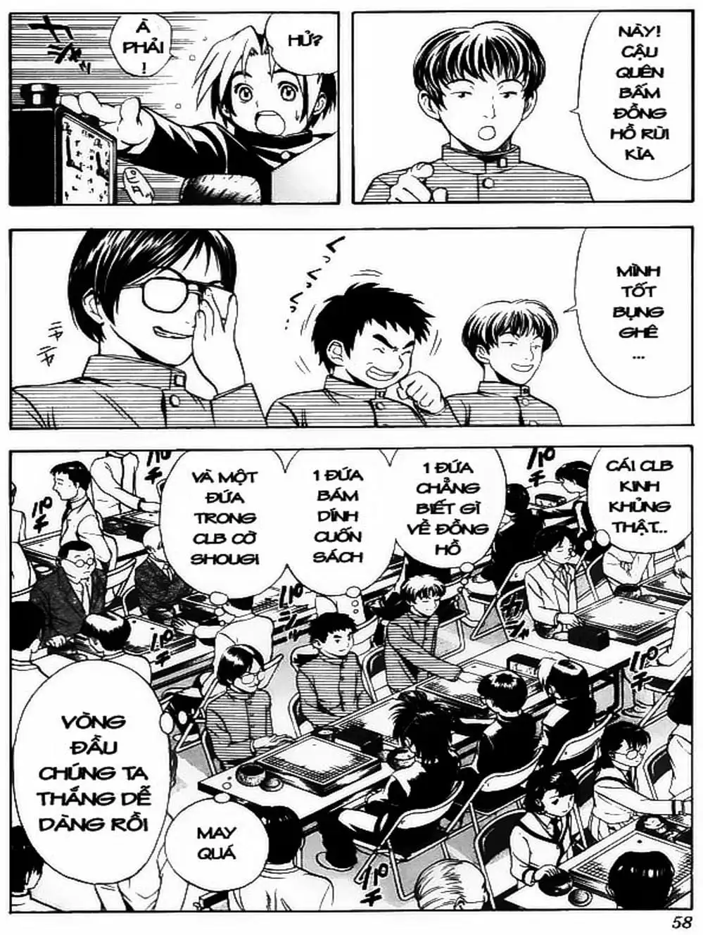 Truyện Tranh Kì Thủ Cờ Vây - Hikaru No Go trang 6