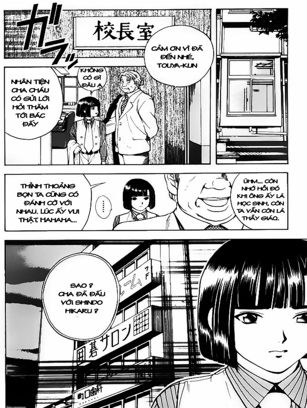 Truyện Tranh Kì Thủ Cờ Vây - Hikaru No Go trang 6