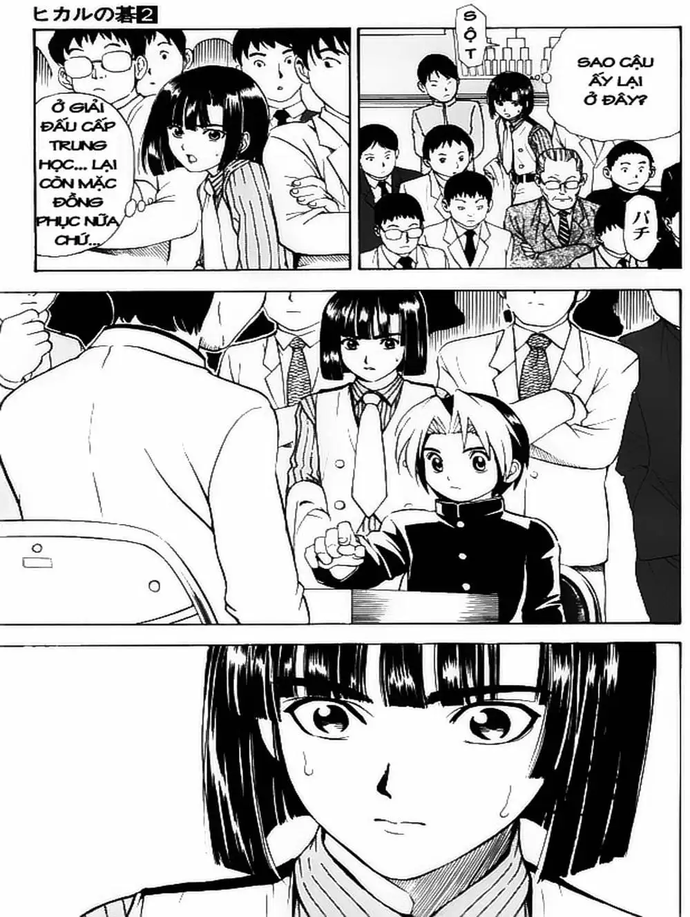 Truyện Tranh Kì Thủ Cờ Vây - Hikaru No Go trang 6