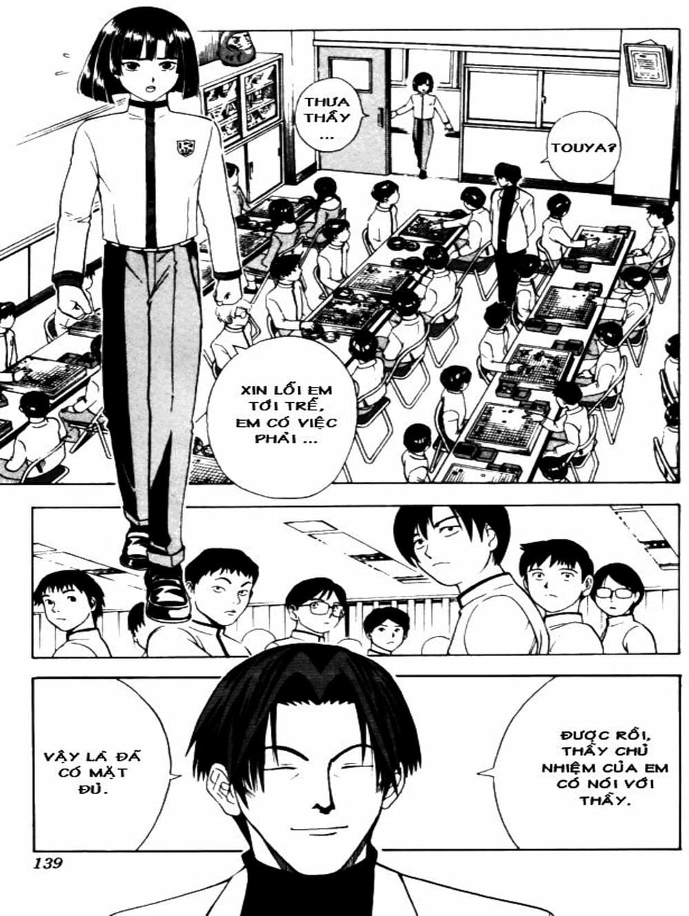 Truyện Tranh Kì Thủ Cờ Vây - Hikaru No Go trang 6