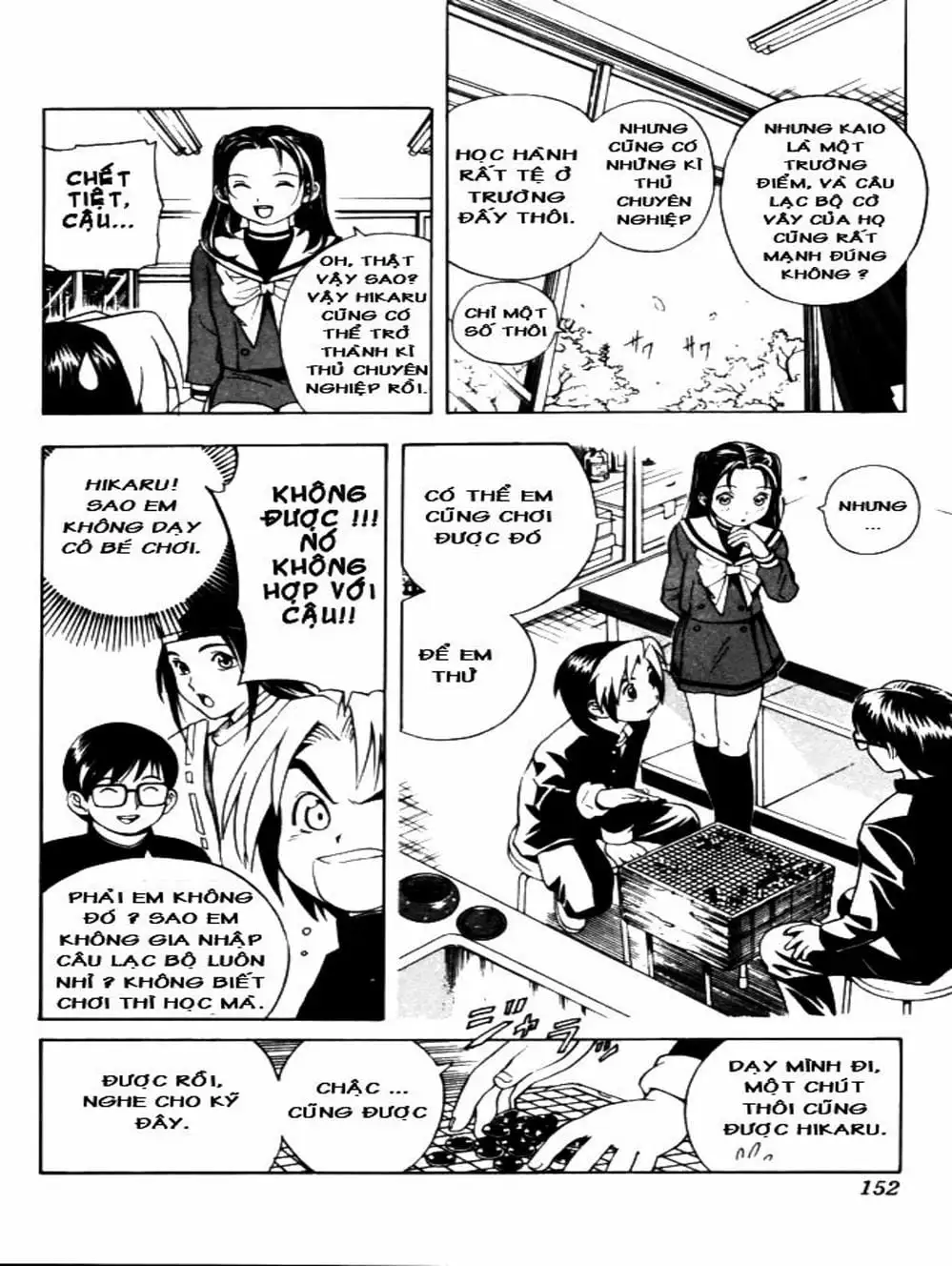Truyện Tranh Kì Thủ Cờ Vây - Hikaru No Go trang 6