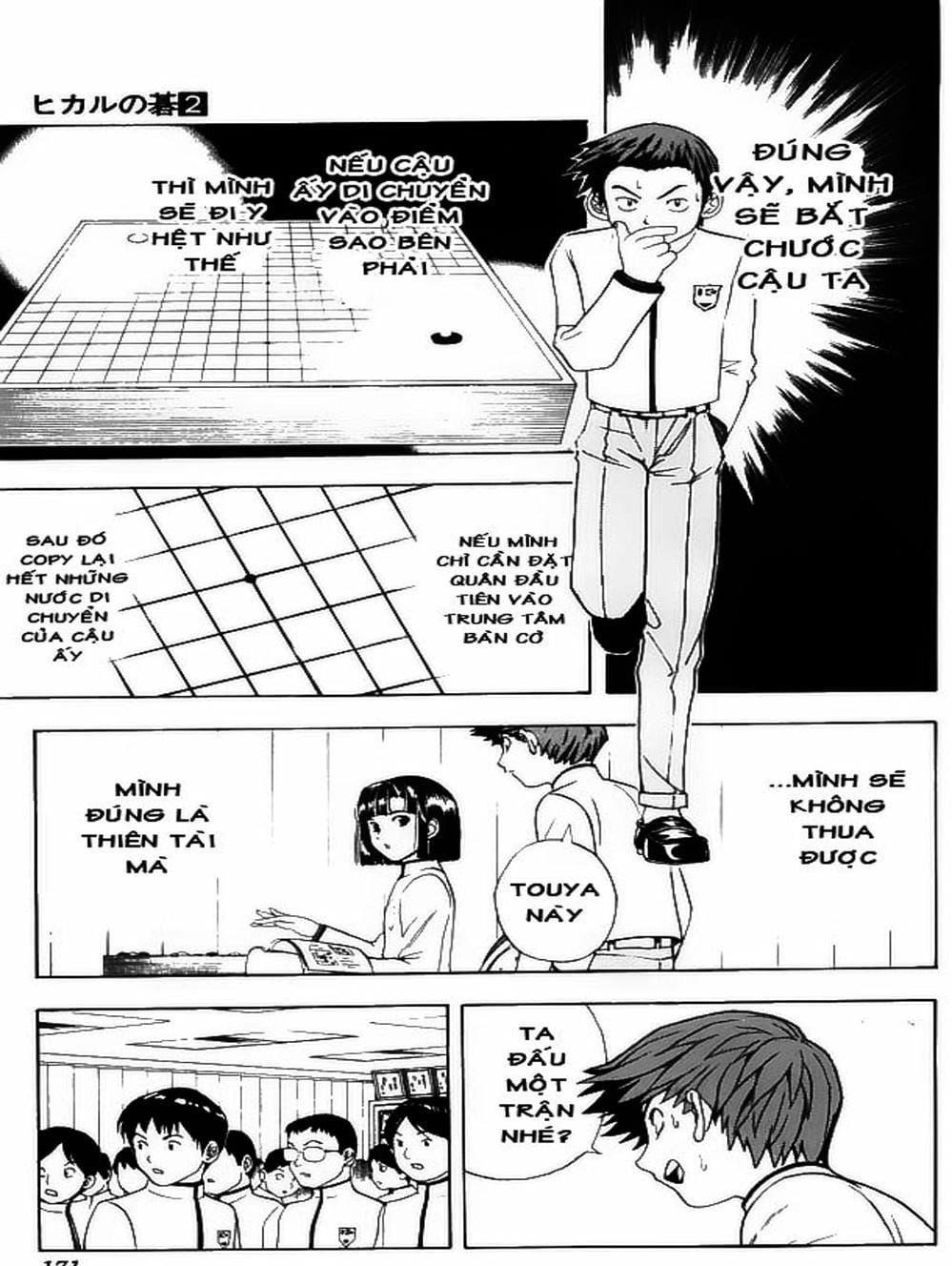 Truyện Tranh Kì Thủ Cờ Vây - Hikaru No Go trang 6