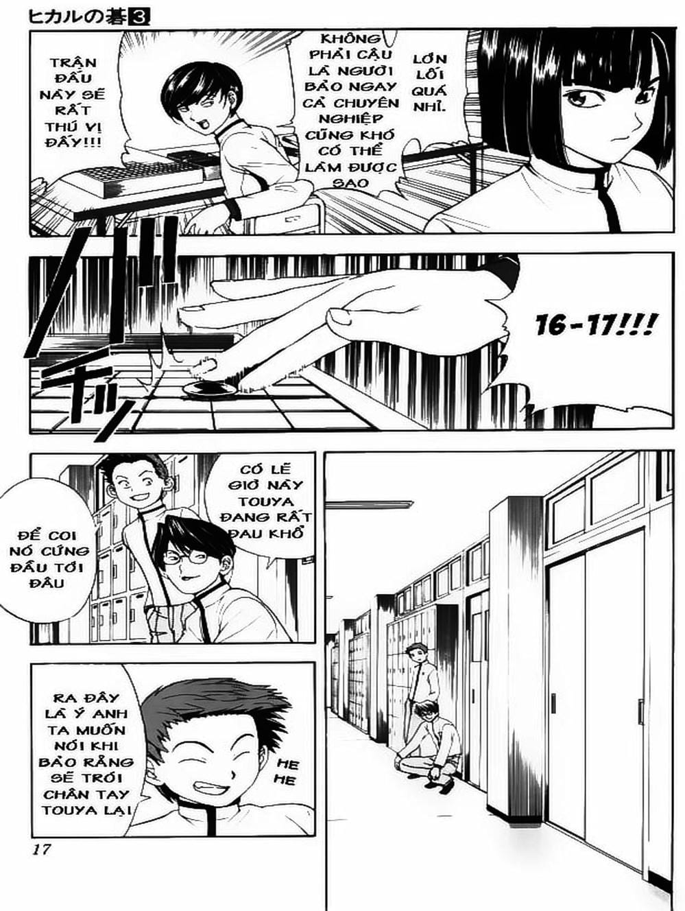 Truyện Tranh Kì Thủ Cờ Vây - Hikaru No Go trang 6