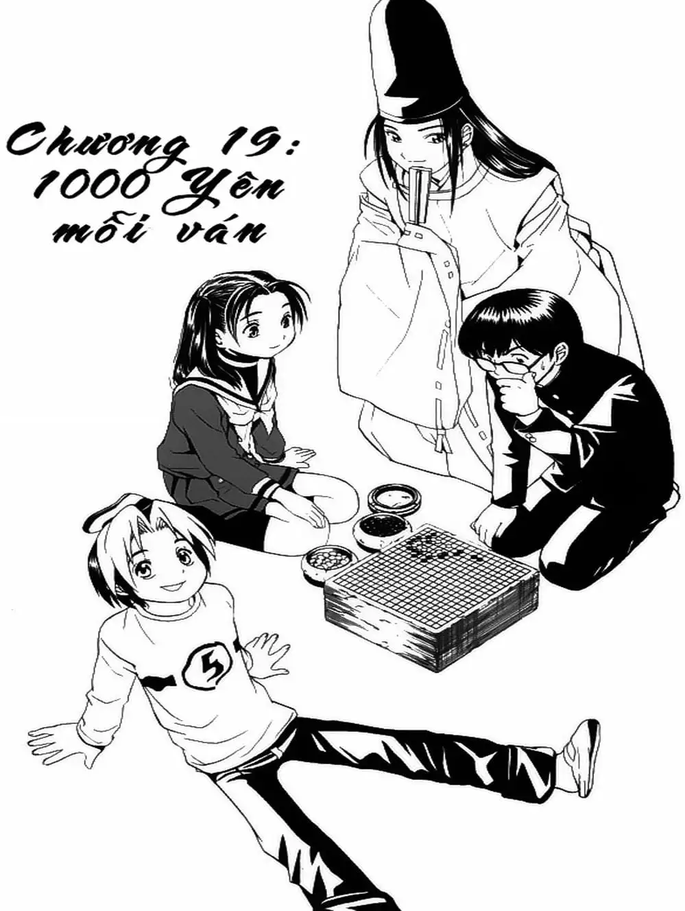 Truyện Tranh Kì Thủ Cờ Vây - Hikaru No Go trang 6