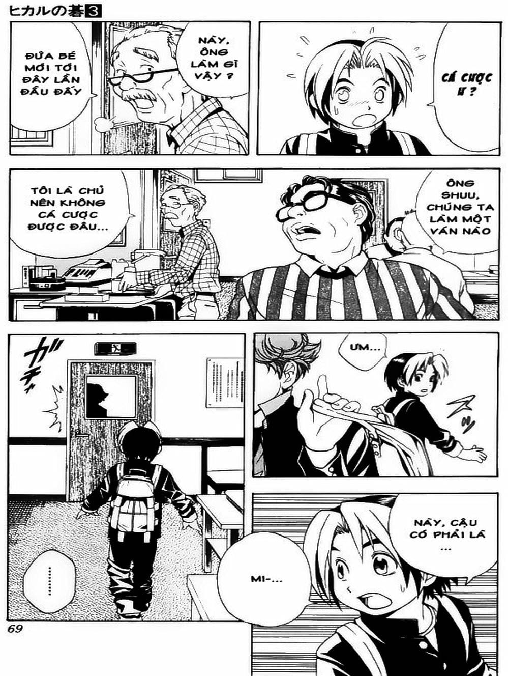 Truyện Tranh Kì Thủ Cờ Vây - Hikaru No Go trang 6