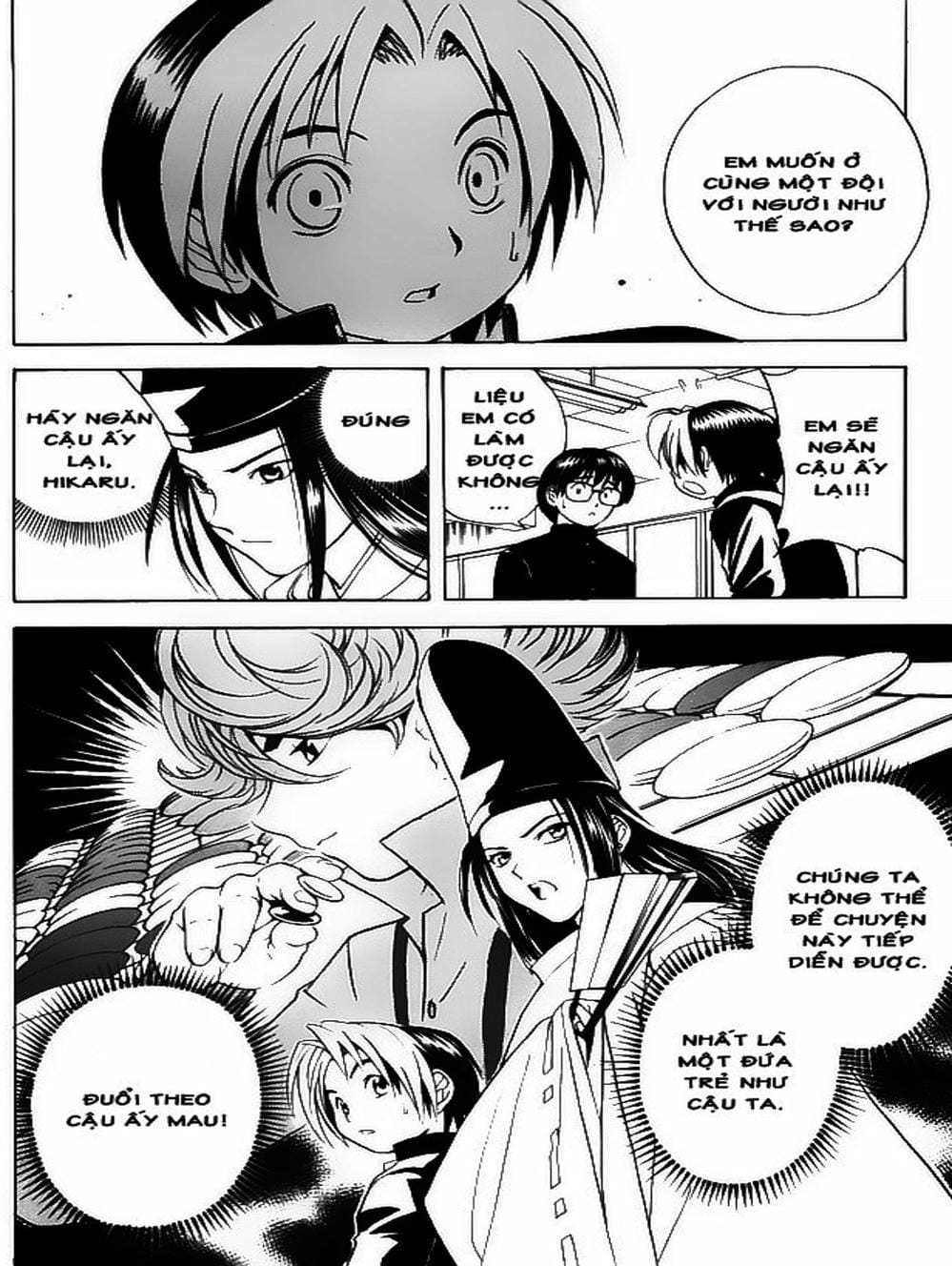 Truyện Tranh Kì Thủ Cờ Vây - Hikaru No Go trang 6