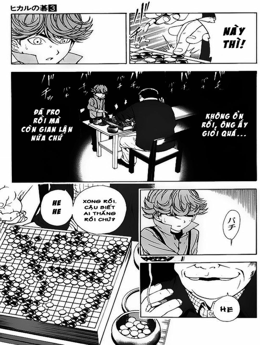 Truyện Tranh Kì Thủ Cờ Vây - Hikaru No Go trang 6