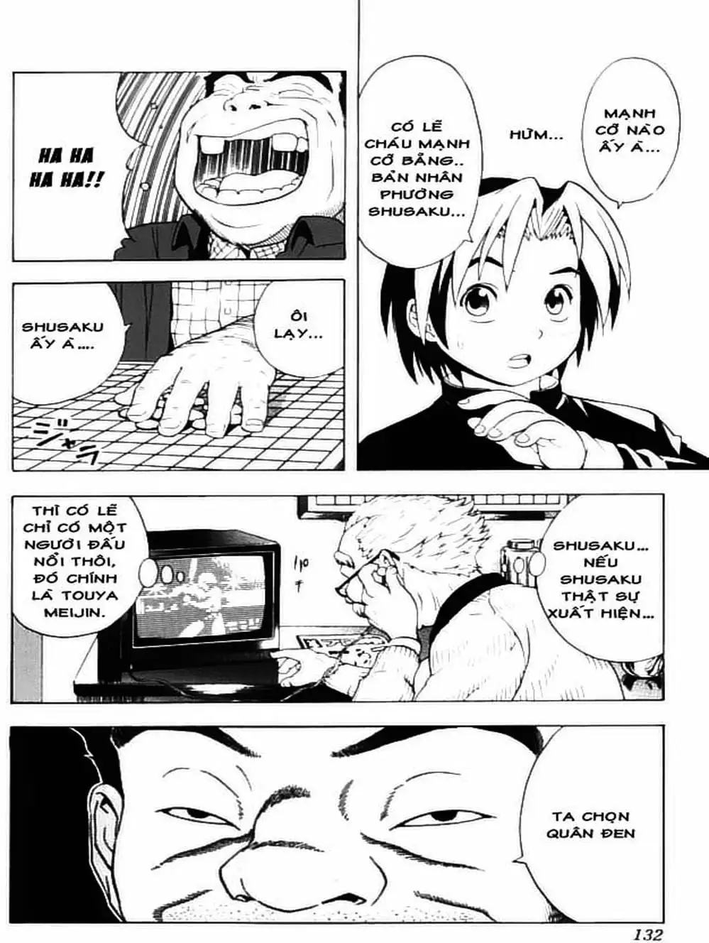 Truyện Tranh Kì Thủ Cờ Vây - Hikaru No Go trang 6