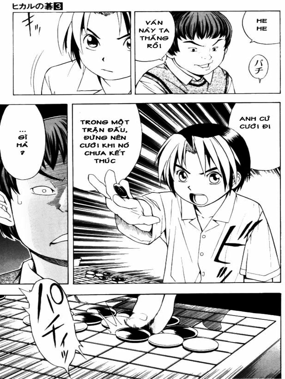 Truyện Tranh Kì Thủ Cờ Vây - Hikaru No Go trang 6