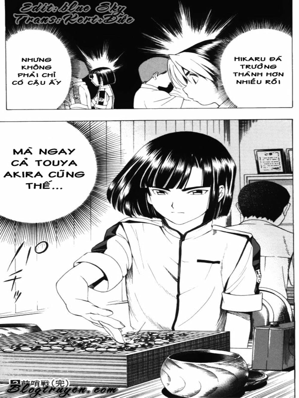Truyện Tranh Kì Thủ Cờ Vây - Hikaru No Go trang 6