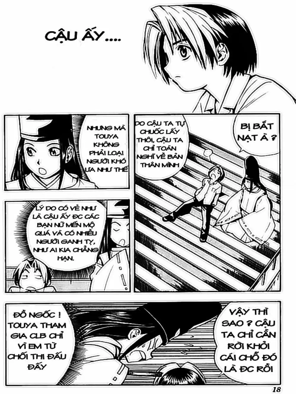 Truyện Tranh Kì Thủ Cờ Vây - Hikaru No Go trang 6
