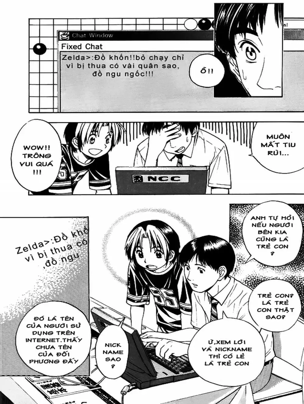 Truyện Tranh Kì Thủ Cờ Vây - Hikaru No Go trang 6