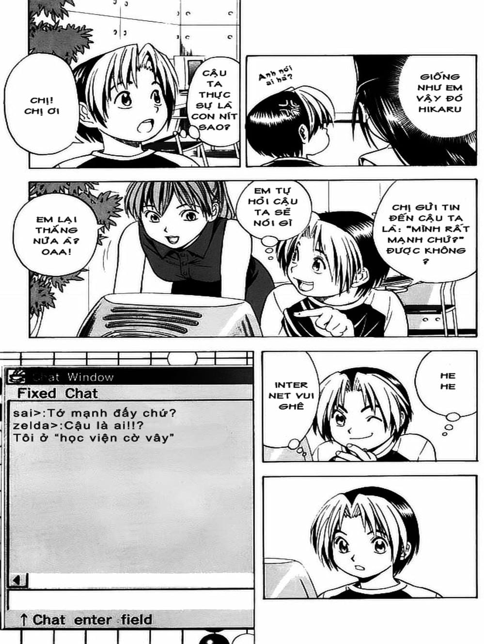 Truyện Tranh Kì Thủ Cờ Vây - Hikaru No Go trang 6