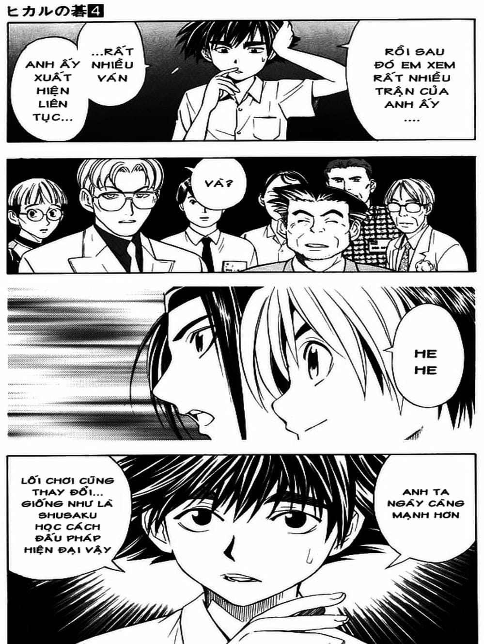 Truyện Tranh Kì Thủ Cờ Vây - Hikaru No Go trang 6