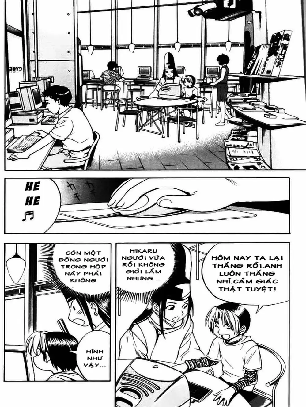 Truyện Tranh Kì Thủ Cờ Vây - Hikaru No Go trang 6