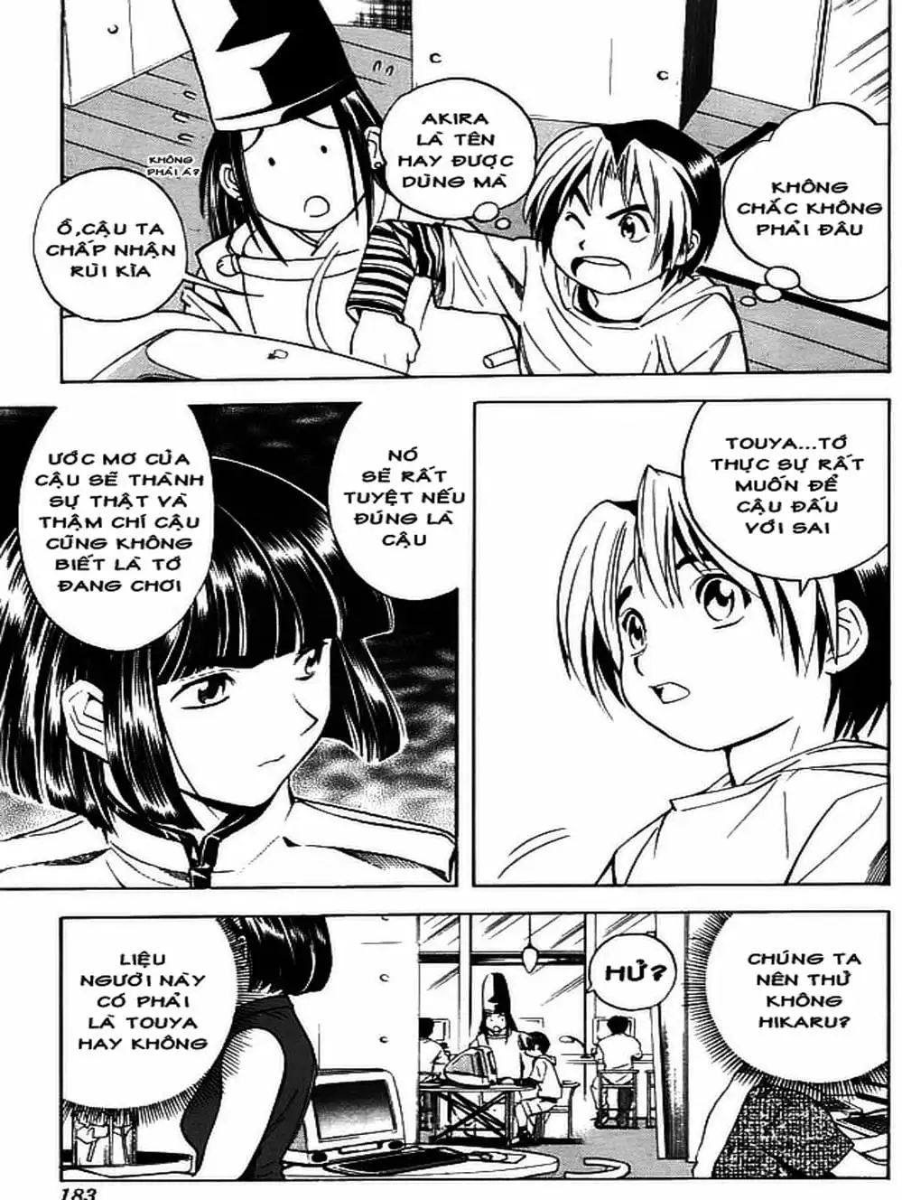 Truyện Tranh Kì Thủ Cờ Vây - Hikaru No Go trang 6