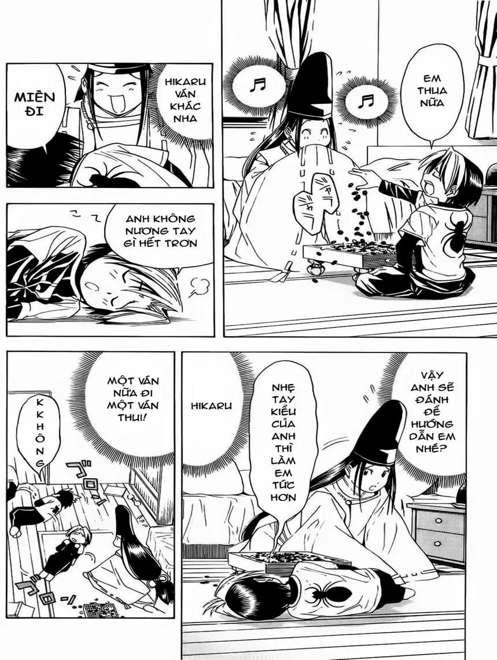 Truyện Tranh Kì Thủ Cờ Vây - Hikaru No Go trang 6