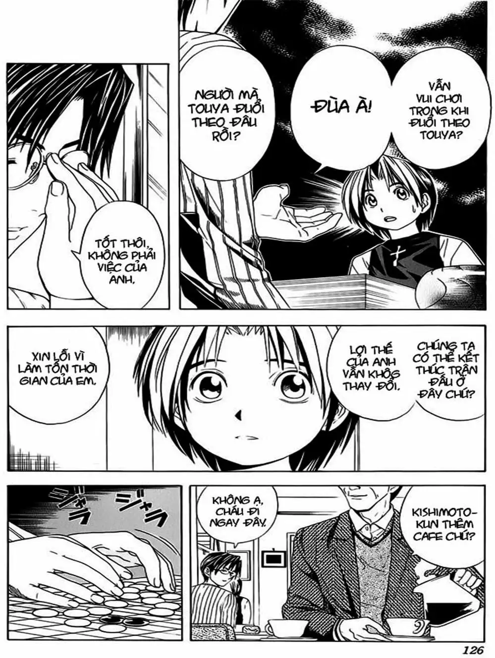 Truyện Tranh Kì Thủ Cờ Vây - Hikaru No Go trang 6