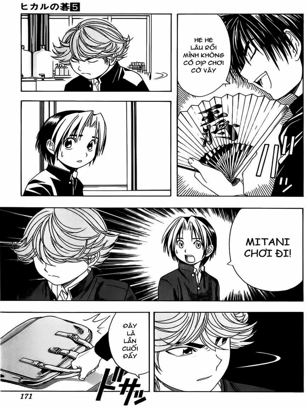 Truyện Tranh Kì Thủ Cờ Vây - Hikaru No Go trang 6