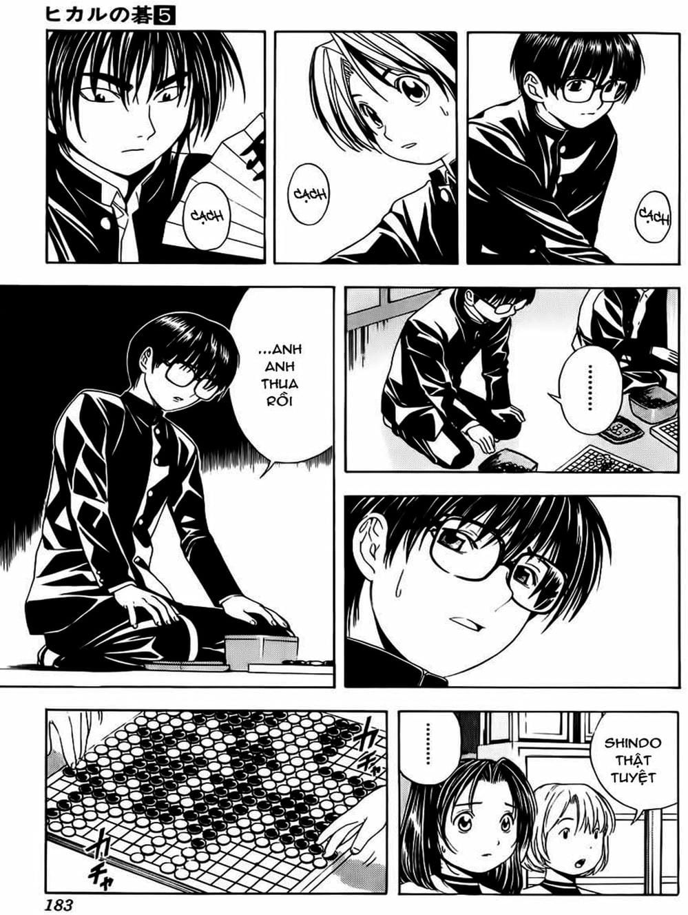 Truyện Tranh Kì Thủ Cờ Vây - Hikaru No Go trang 6