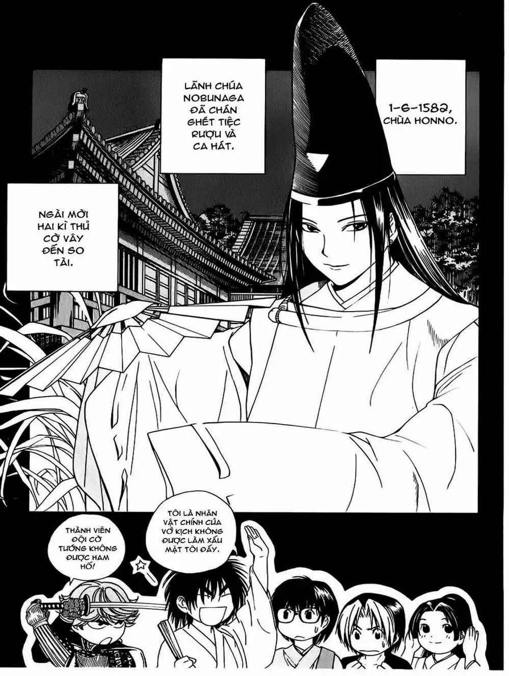 Truyện Tranh Kì Thủ Cờ Vây - Hikaru No Go trang 6