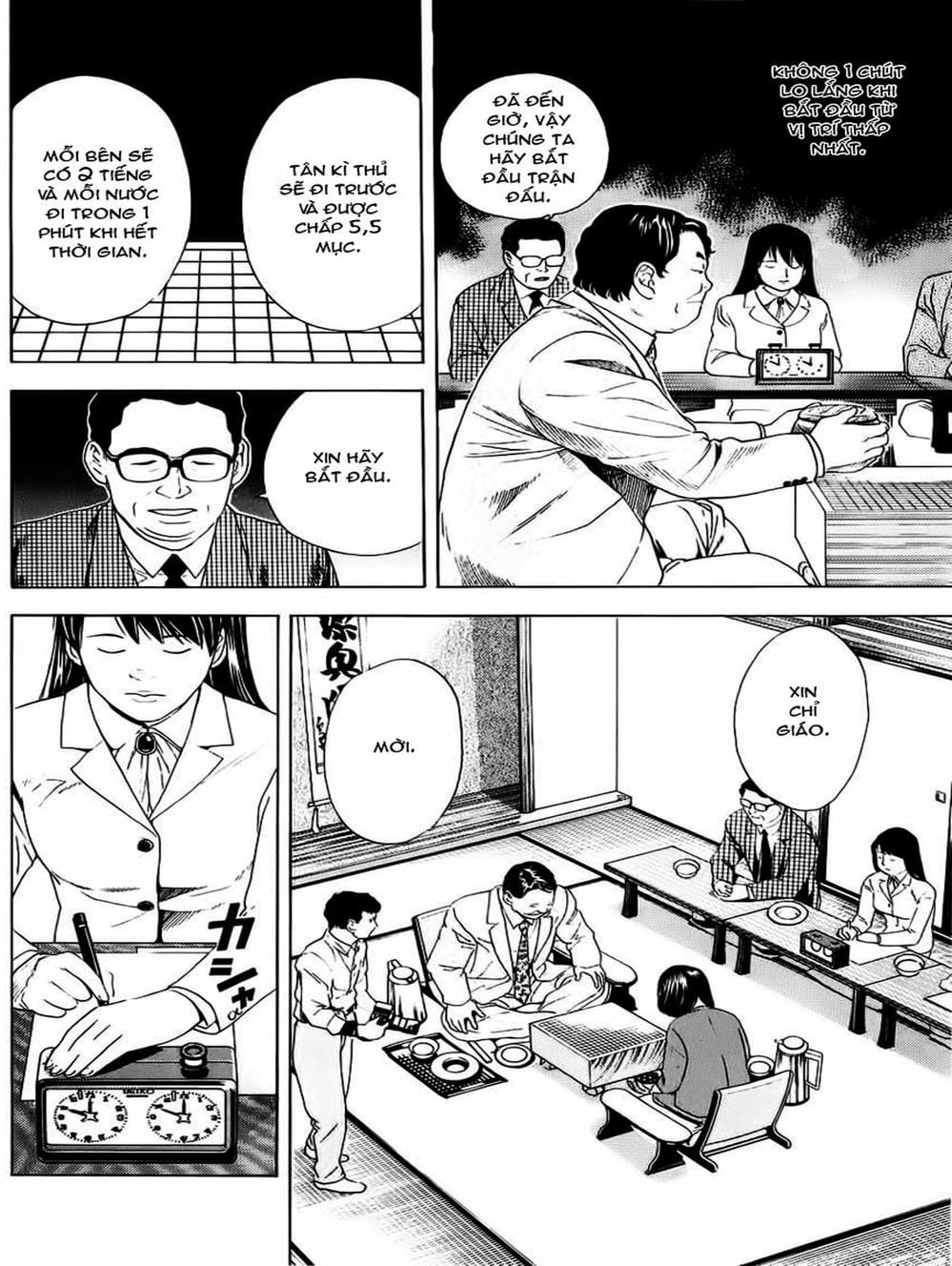 Truyện Tranh Kì Thủ Cờ Vây - Hikaru No Go trang 6