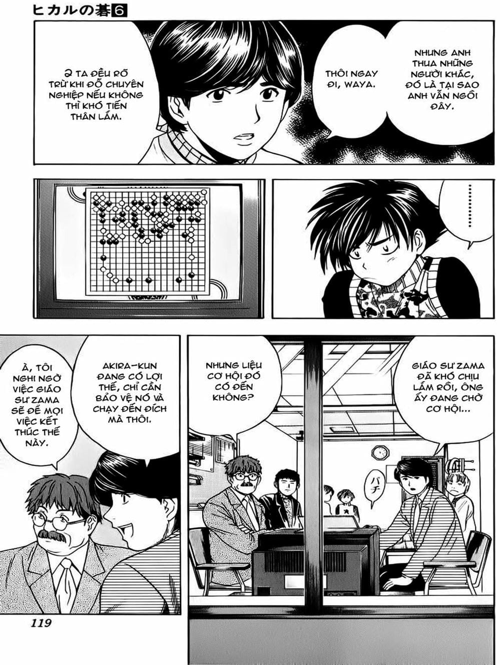 Truyện Tranh Kì Thủ Cờ Vây - Hikaru No Go trang 6