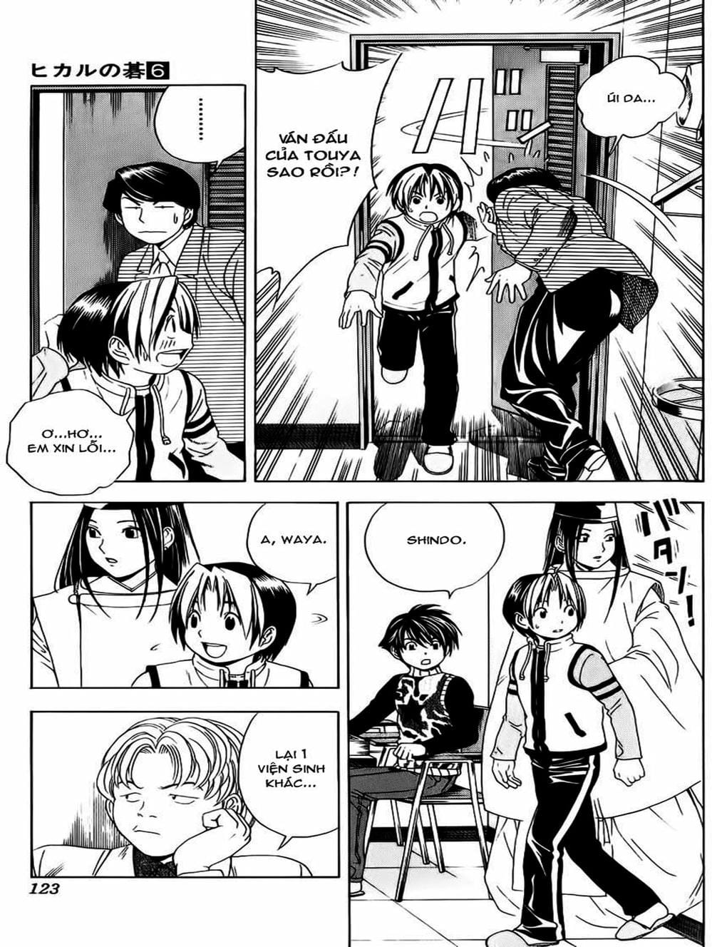 Truyện Tranh Kì Thủ Cờ Vây - Hikaru No Go trang 6