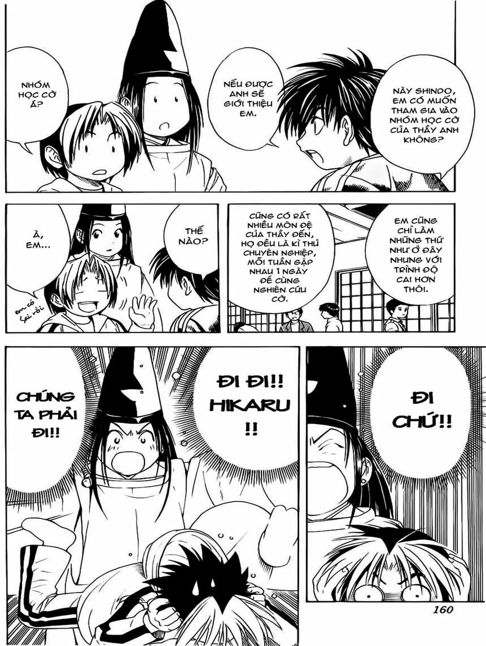 Truyện Tranh Kì Thủ Cờ Vây - Hikaru No Go trang 6