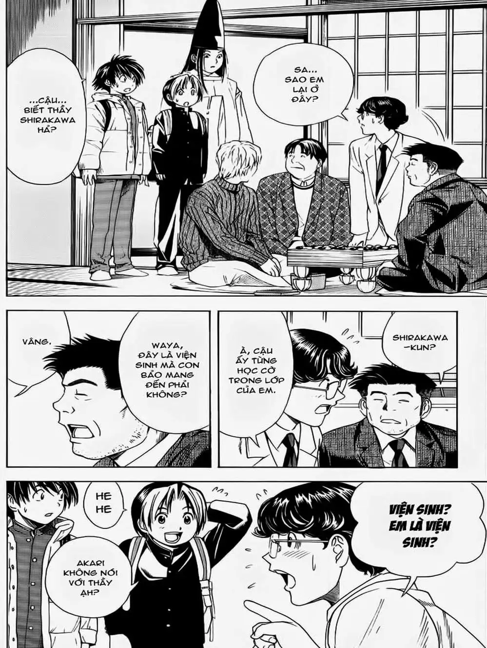 Truyện Tranh Kì Thủ Cờ Vây - Hikaru No Go trang 6