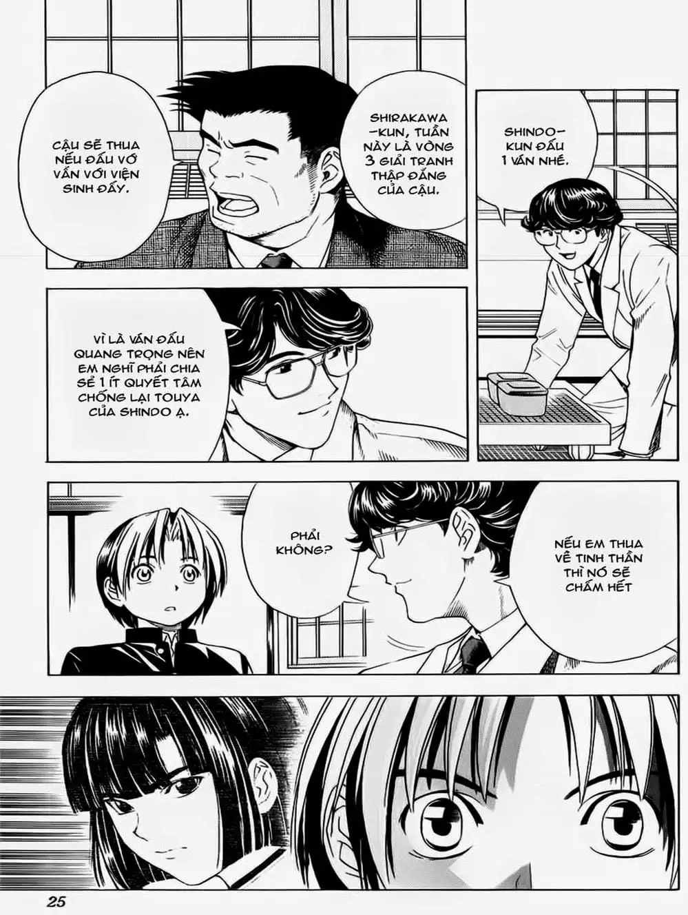 Truyện Tranh Kì Thủ Cờ Vây - Hikaru No Go trang 6