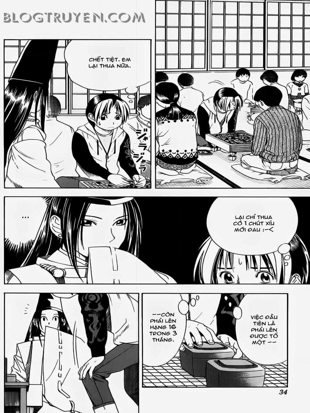 Truyện Tranh Kì Thủ Cờ Vây - Hikaru No Go trang 6