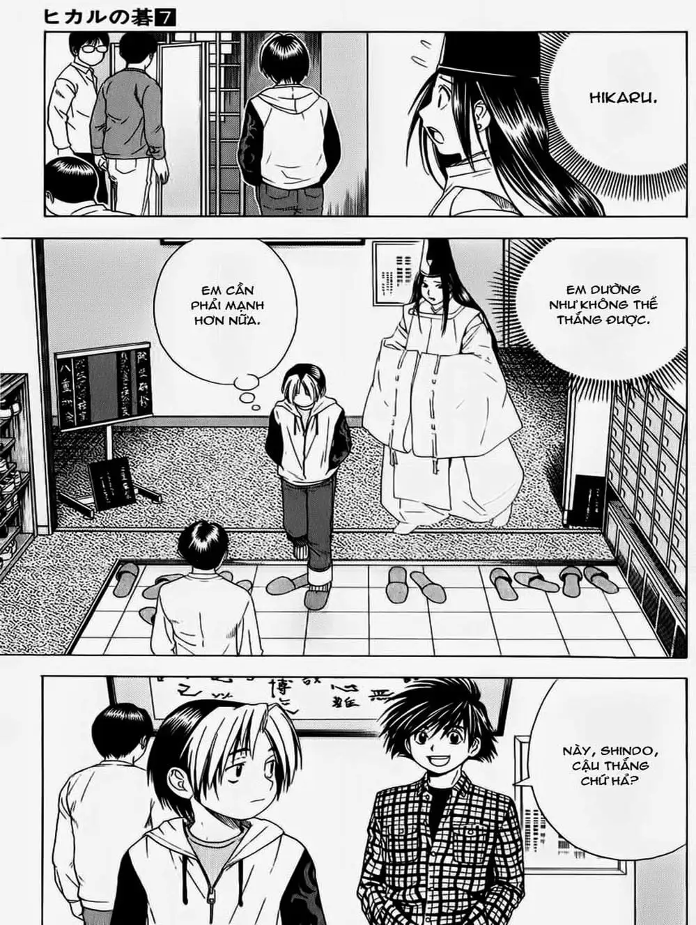 Truyện Tranh Kì Thủ Cờ Vây - Hikaru No Go trang 6