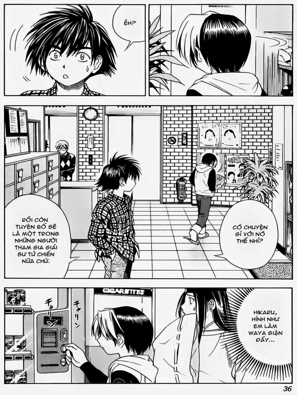 Truyện Tranh Kì Thủ Cờ Vây - Hikaru No Go trang 6