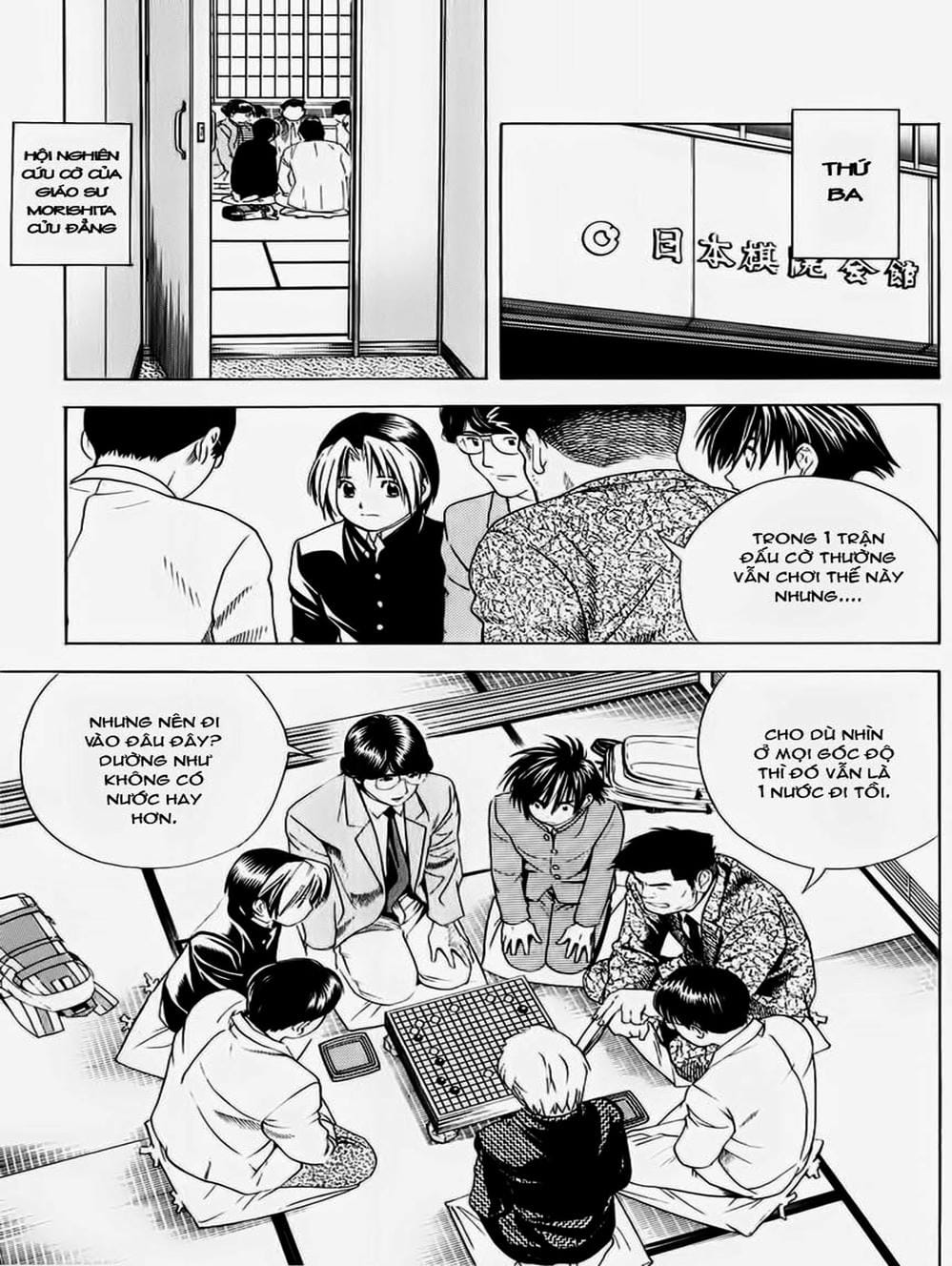 Truyện Tranh Kì Thủ Cờ Vây - Hikaru No Go trang 6