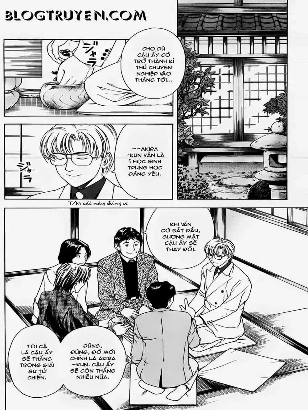 Truyện Tranh Kì Thủ Cờ Vây - Hikaru No Go trang 6