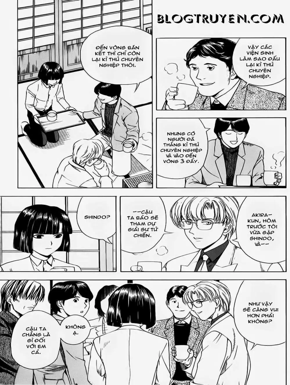 Truyện Tranh Kì Thủ Cờ Vây - Hikaru No Go trang 6