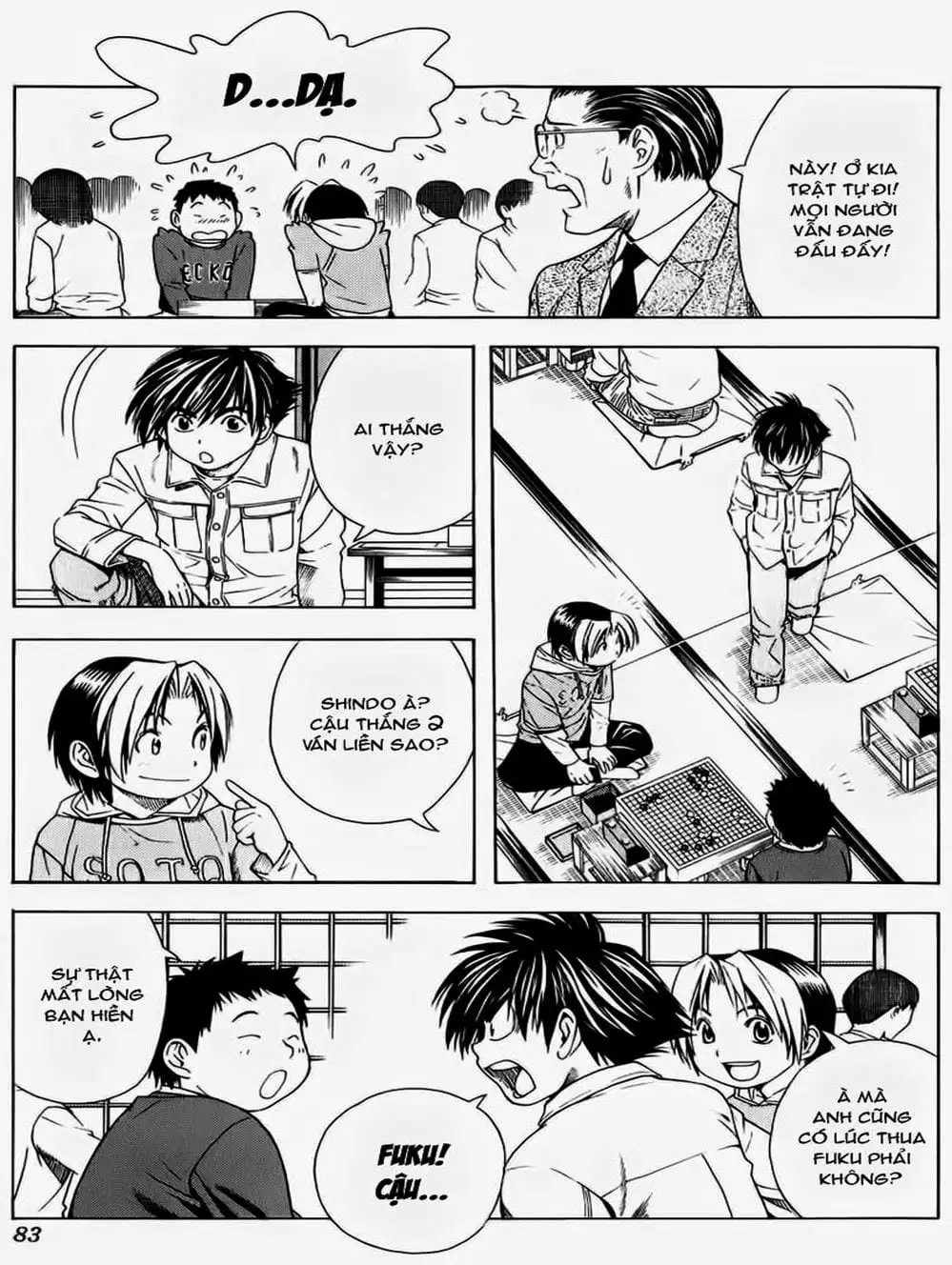 Truyện Tranh Kì Thủ Cờ Vây - Hikaru No Go trang 6