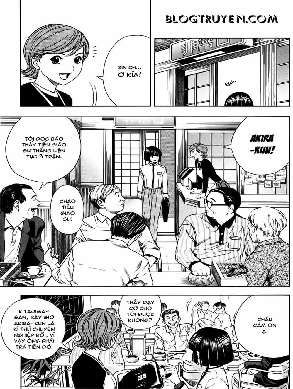 Truyện Tranh Kì Thủ Cờ Vây - Hikaru No Go trang 6