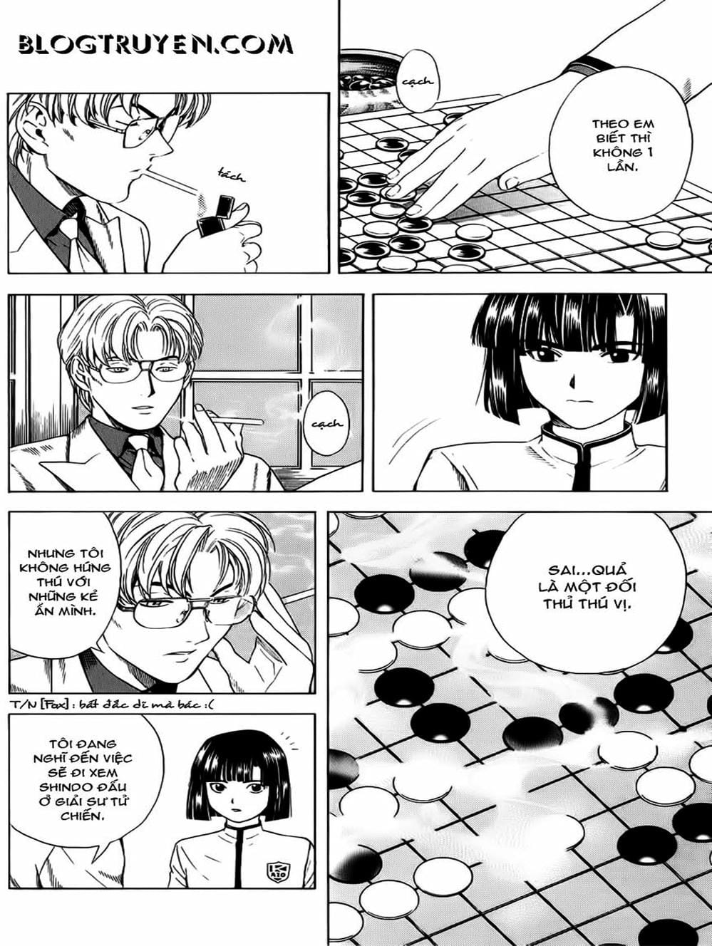 Truyện Tranh Kì Thủ Cờ Vây - Hikaru No Go trang 6