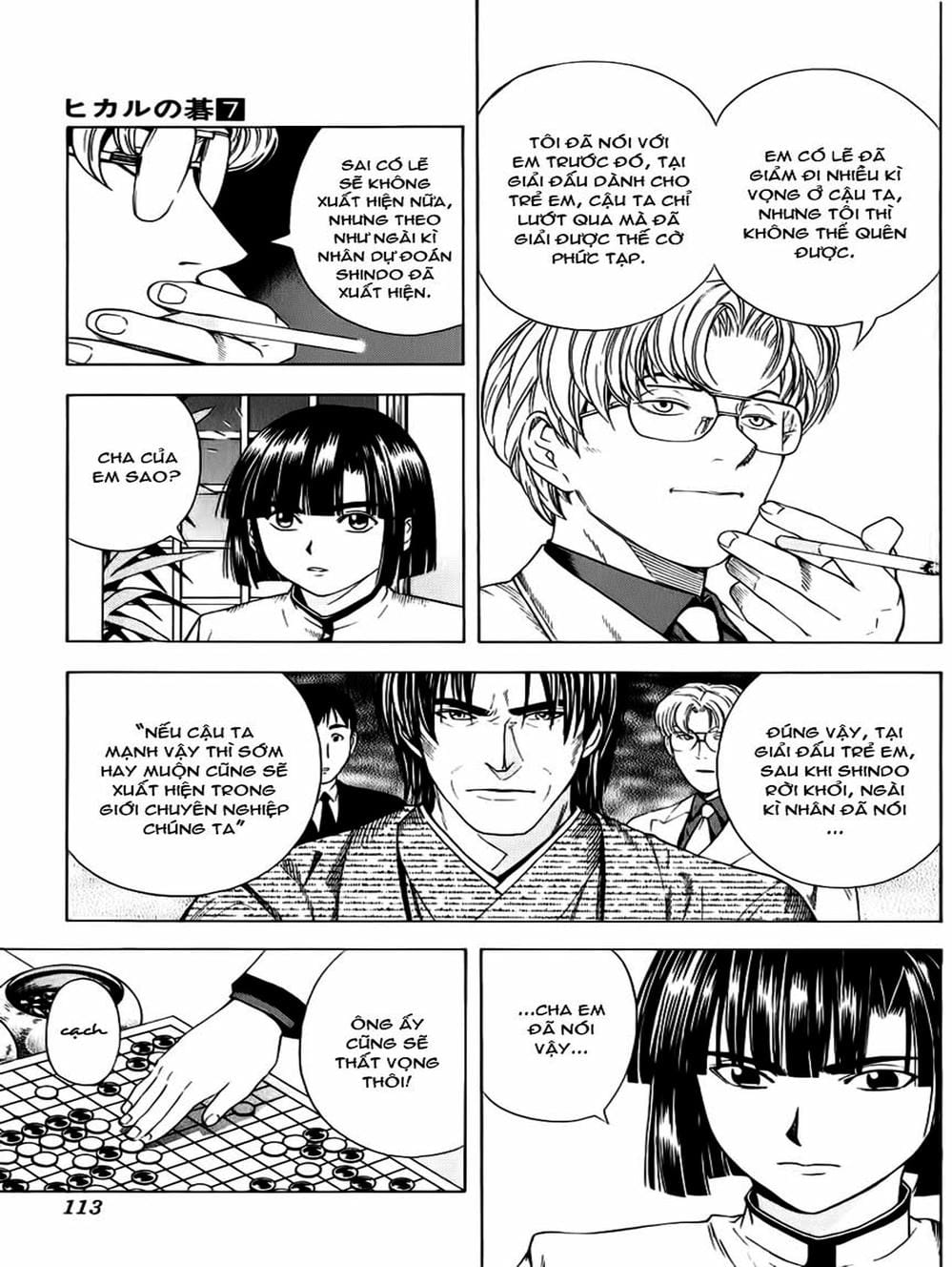 Truyện Tranh Kì Thủ Cờ Vây - Hikaru No Go trang 6