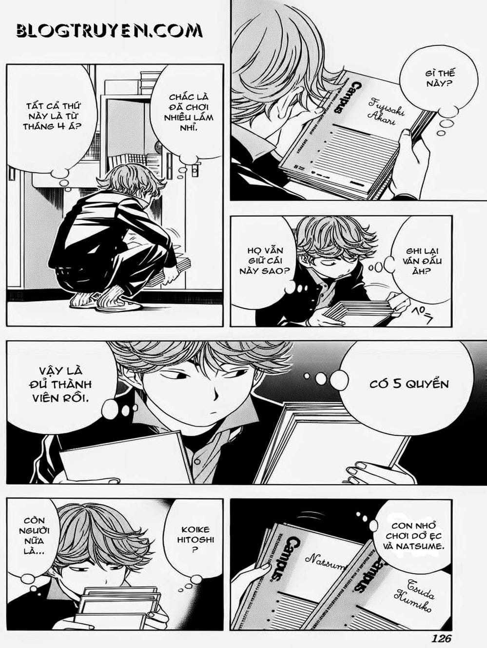 Truyện Tranh Kì Thủ Cờ Vây - Hikaru No Go trang 6